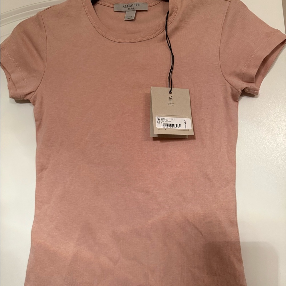 All Saints Women's Blush Short Sleeve Tee